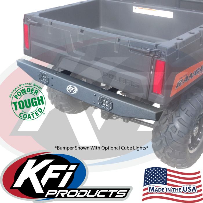 KFI BUMPER REAR FORMED - POLARIS RANGER MIDSIZE