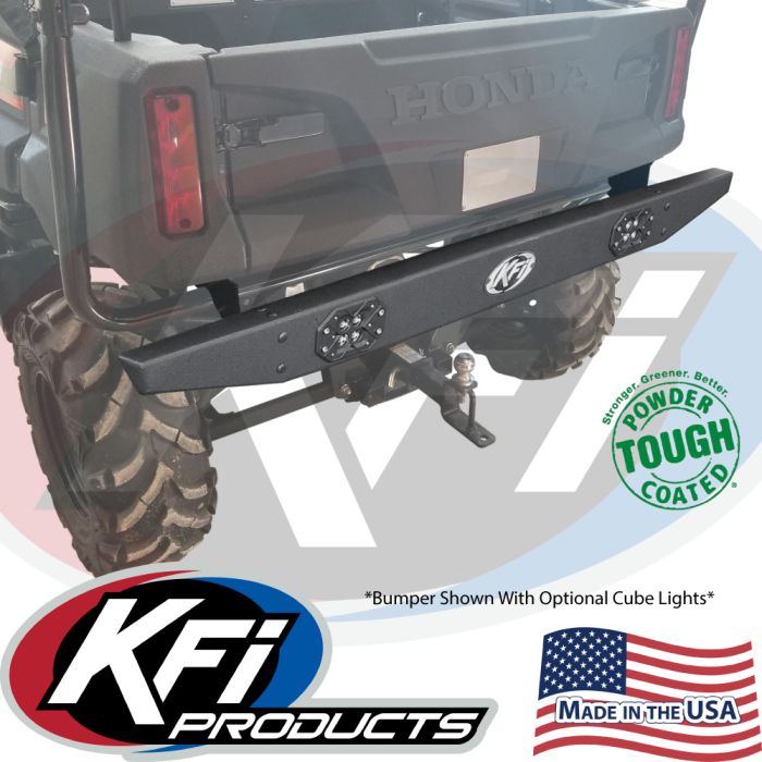 KFI BUMPER REAR FORMED - HONDA PIONEER 700