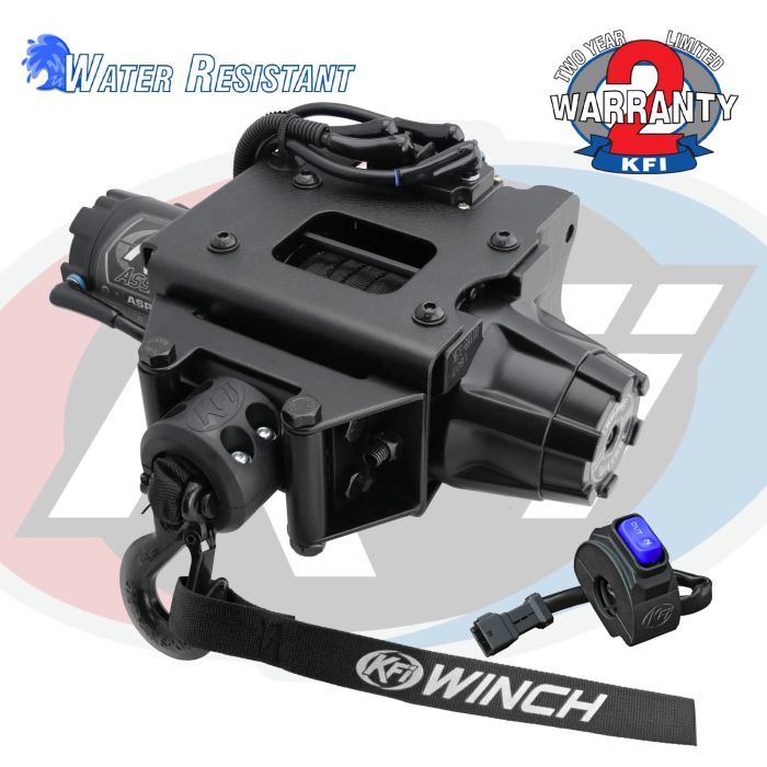 KFI POLARIS ATV KIT - SYNTHETIC CABLE 3500LBS WINCH