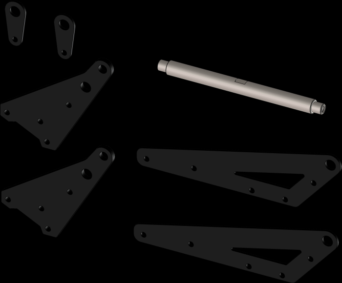 KFI UTV PRO 2.0 PUSH TUBE 5" KIT
