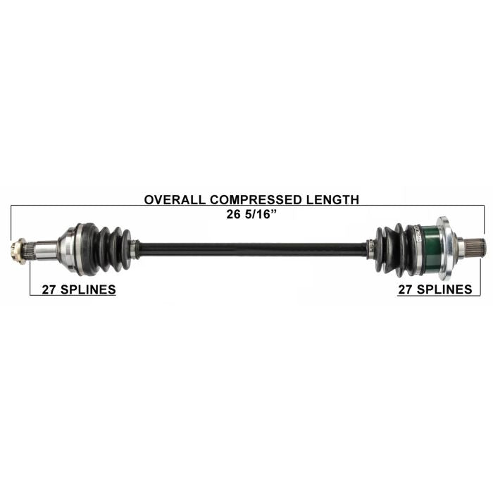 TYTANEUM OE REPLACEMENT CV AXLE ARCTIC CAT REAR LEFT / RIGHT
