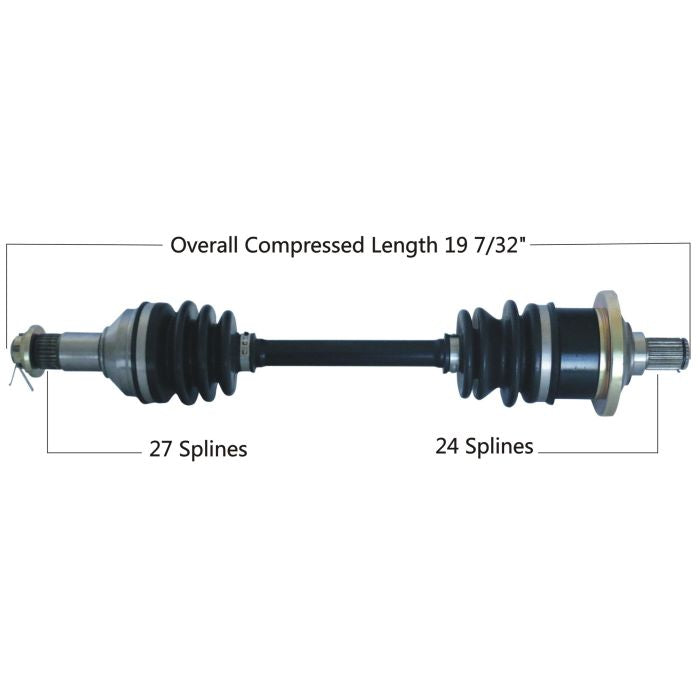 TYTANEUM OE REPLACEMENT CV AXLE ARCTIC CAT FRONT LEFT / RIGHT