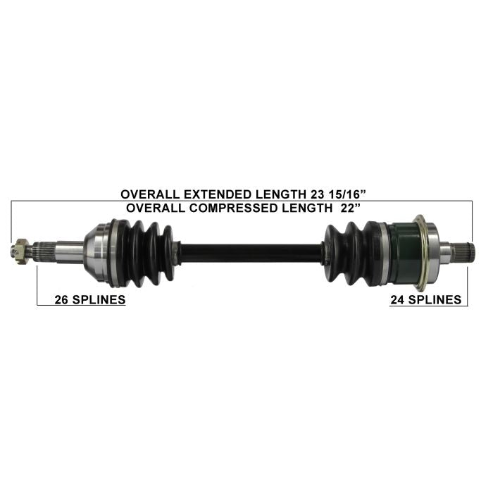 TYTANEUM OE REPLACEMENT CV AXLE CAN-AM REAR LEFT
