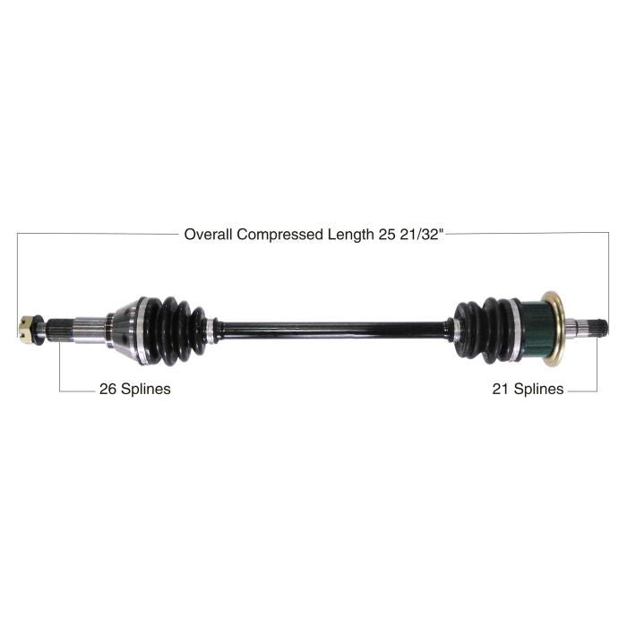 TYTANEUM OE REPLACEMENT CV AXLE CAN-AM FRONT LEFT