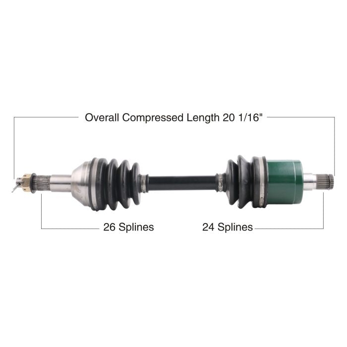 TYTANEUM OE REPLACEMENT CV AXLE CAN-AM REAR RIGHT