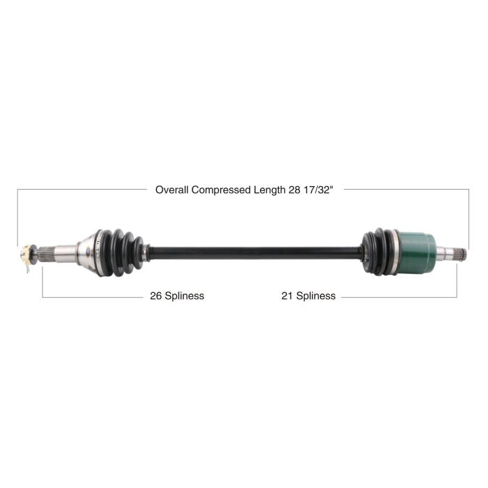 TYTANEUM OE REPLACEMENT CV AXLE CAN-AM FRONT LEFT
