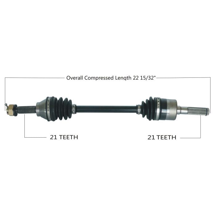 TYTANEUM OE REPLACEMENT CV AXLE CAN-AM FRONT RIGHT