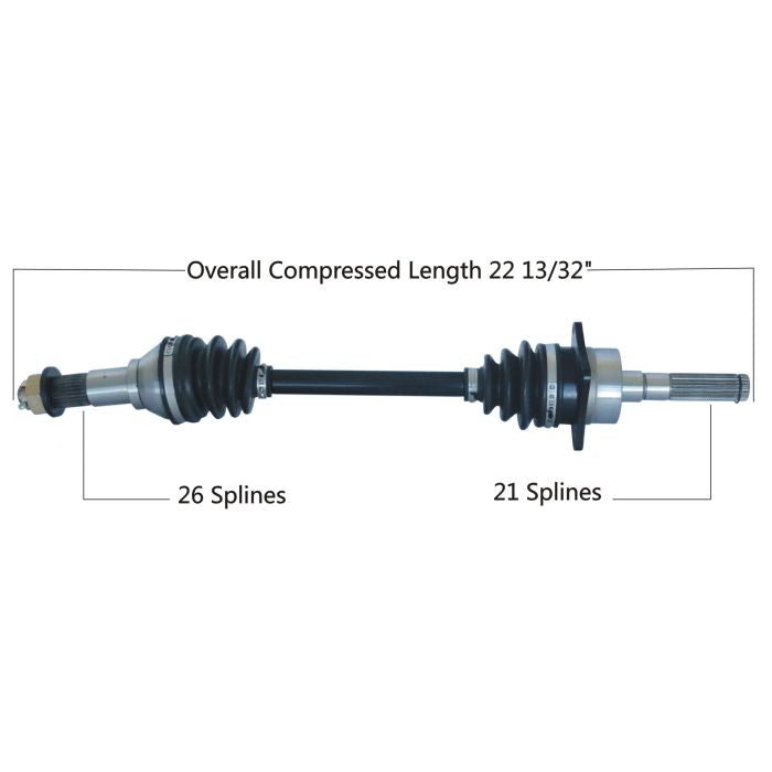 TYTANEUM OE REPLACEMENT CV AXLE CAN-AM FRONT RIGHT