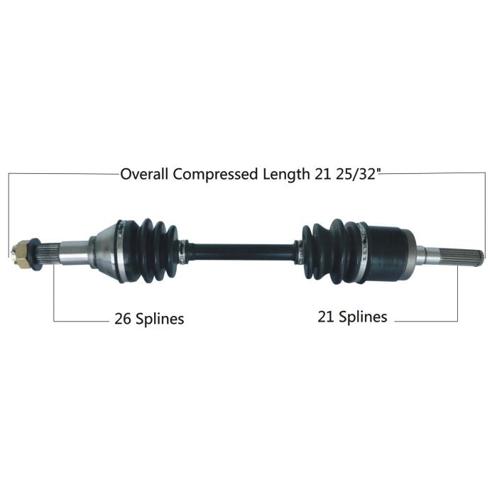 TYTANEUM OE REPLACEMENT CV AXLE CAN-AM FRONT RIGHT
