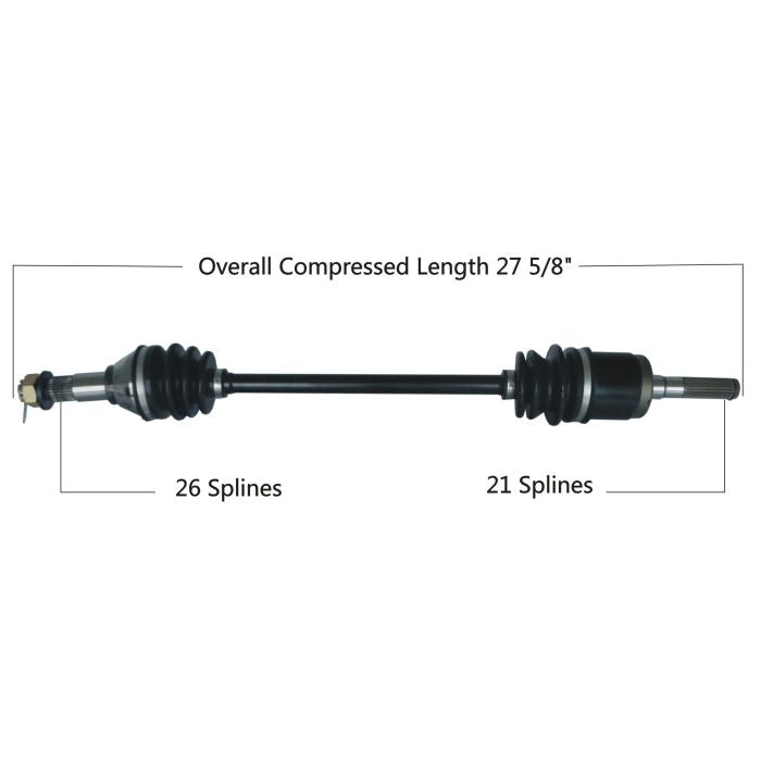 TYTANEUM OE REPLACEMENT CV AXLE CAN-AM FRONT RIGHT