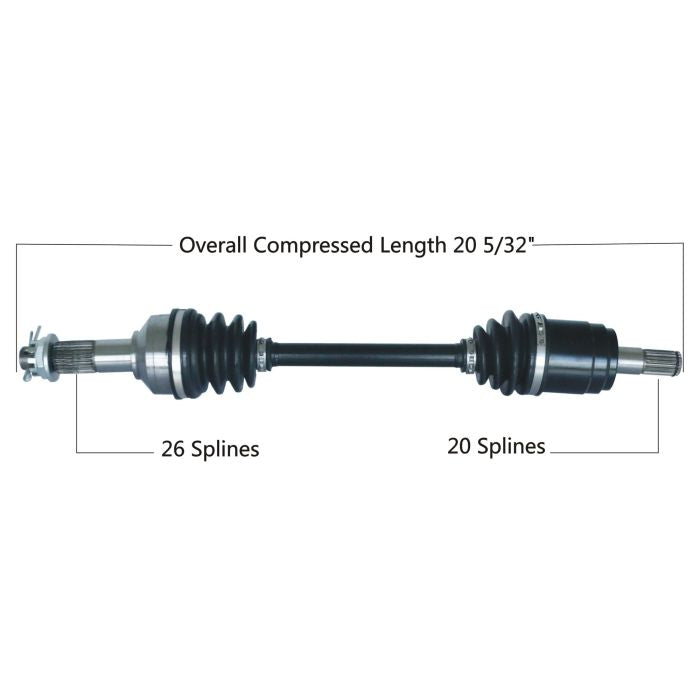 TYTANEUM OE REPLACEMENT CV AXLE HONDA FRONT RIGHT