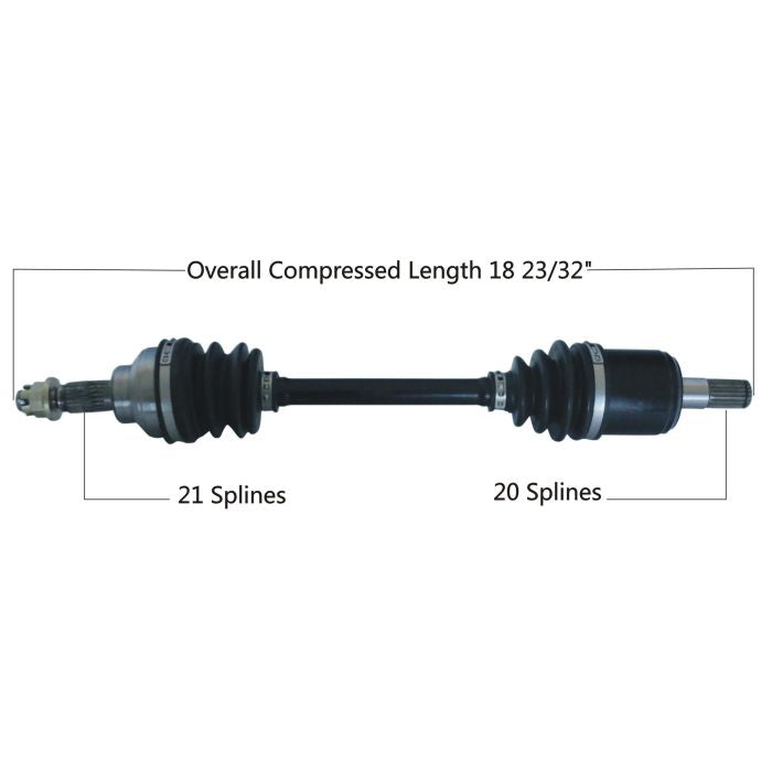 TYTANEUM OE REPLACEMENT CV AXLE HONDA FRONT RIGHT