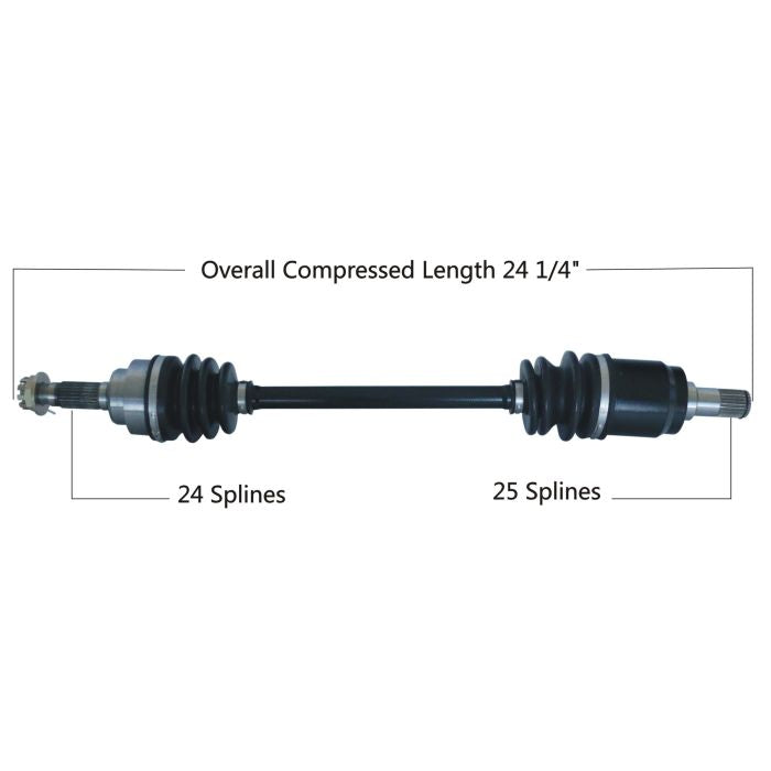 TYTANEUM OE REPLACEMENT CV AXLE HONDA REAR LEFT
