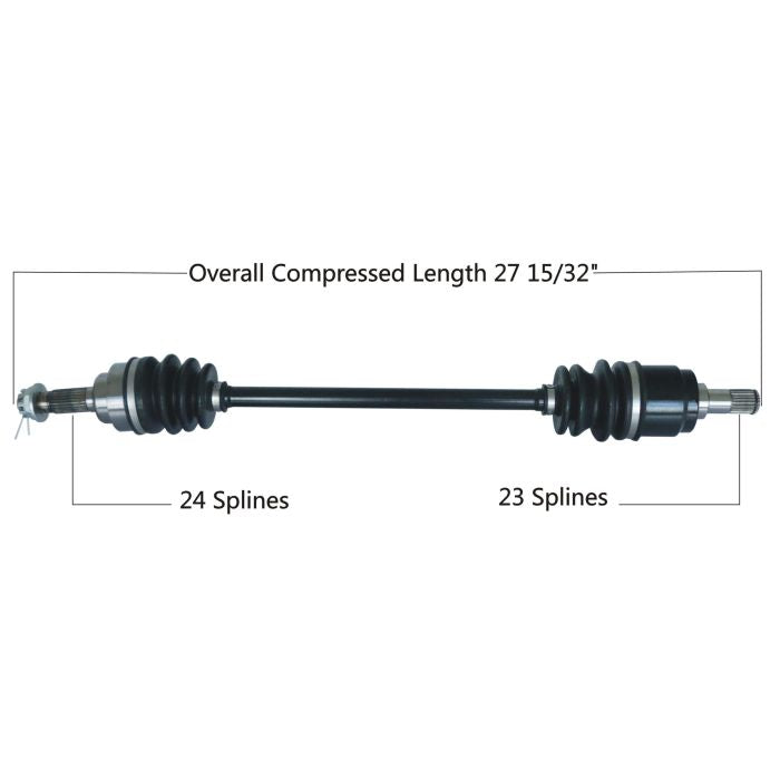 TYTANEUM OE REPLACEMENT CV AXLE HONDA REAR RIGHT
