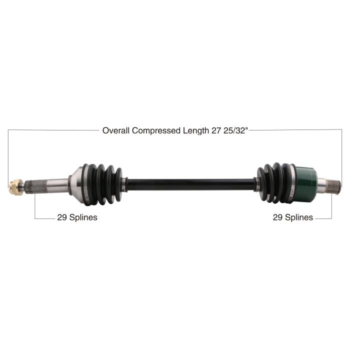 TYTANEUM OE REPLACEMENT CV AXLE KAWASAKI REAR LEFT / RIGHT
