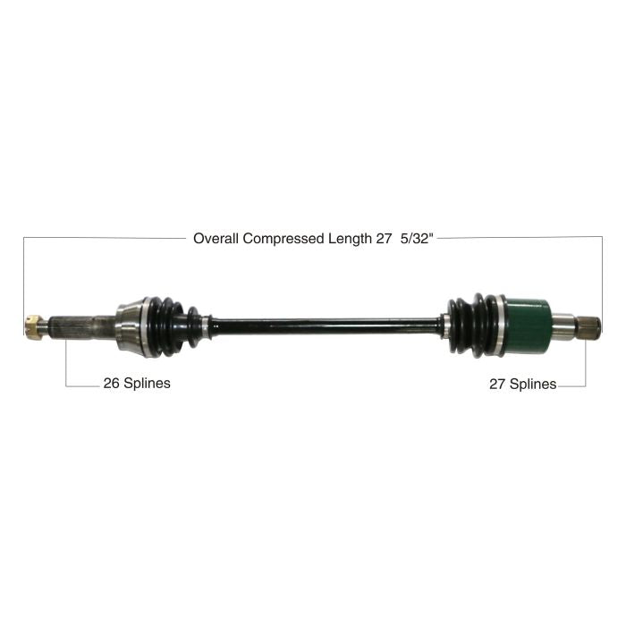 TYTANEUM OE REPLACEMENT CV AXLE POLARIS REAR LEFT / RIGHT