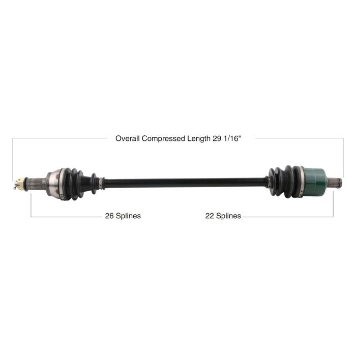 TYTANEUM OE REPLACEMENT CV AXLE POLARIS FRONT LEFT / RIGHT