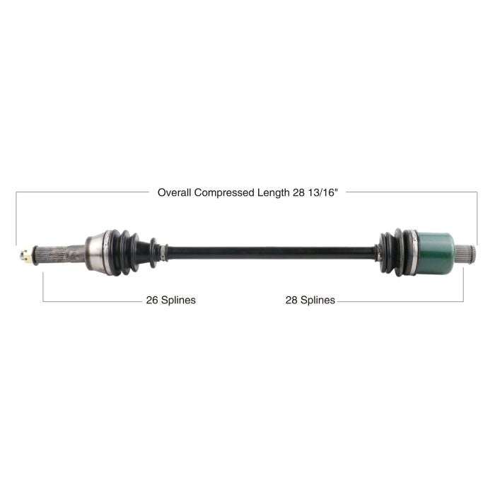 TYTANEUM OE REPLACEMENT CV AXLE POLARIS REAR LEFT / RIGHT