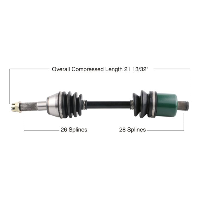 TYTANEUM OE REPLACEMENT CV AXLE POLARIS REAR LEFT / RIGHT