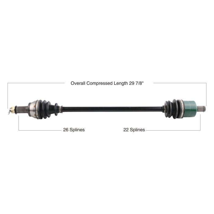 TYTANEUM OE REPLACEMENT CV AXLE POLARIS FRONT LEFT / RIGHT