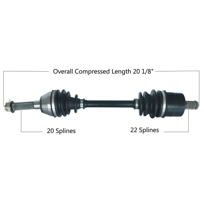 TYTANEUM OE REPLACEMENT CV AXLE POLARIS FRONT LEFT / RIGHT