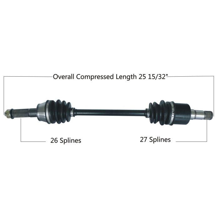 TYTANEUM OE REPLACEMENT CV AXLE POLARIS REAR RIGHT