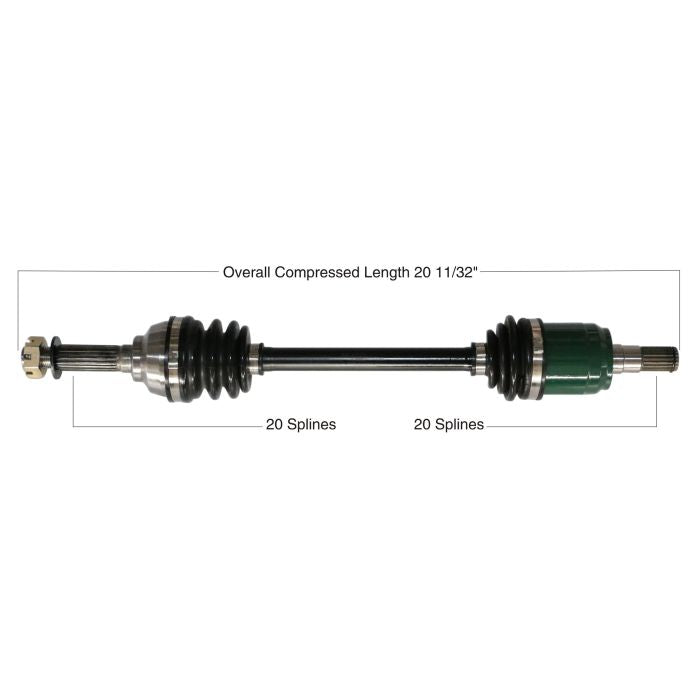 TYTANEUM OE REPLACEMENT CV AXLE SUZUKI FRONT RIGHT