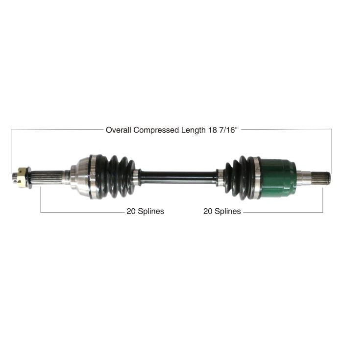 TYTANEUM OE REPLACEMENT CV AXLE SUZUKI FRONT LEFT