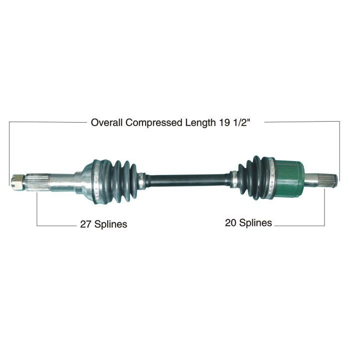 TYTANEUM OE REPLACEMENT CV AXLE YAMAHA FRONT LEFT / RIGHT