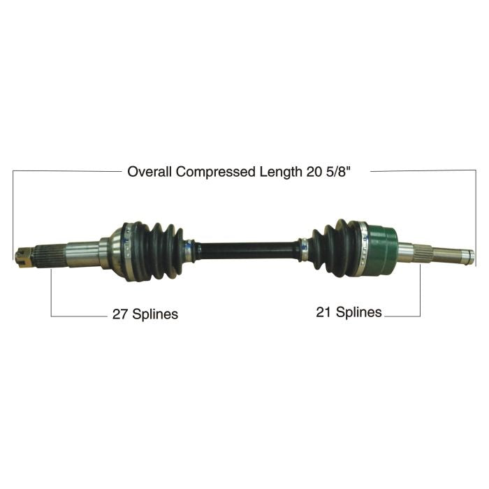 TYTANEUM OE REPLACEMENT CV AXLE YAMAHA FRONT LEFT