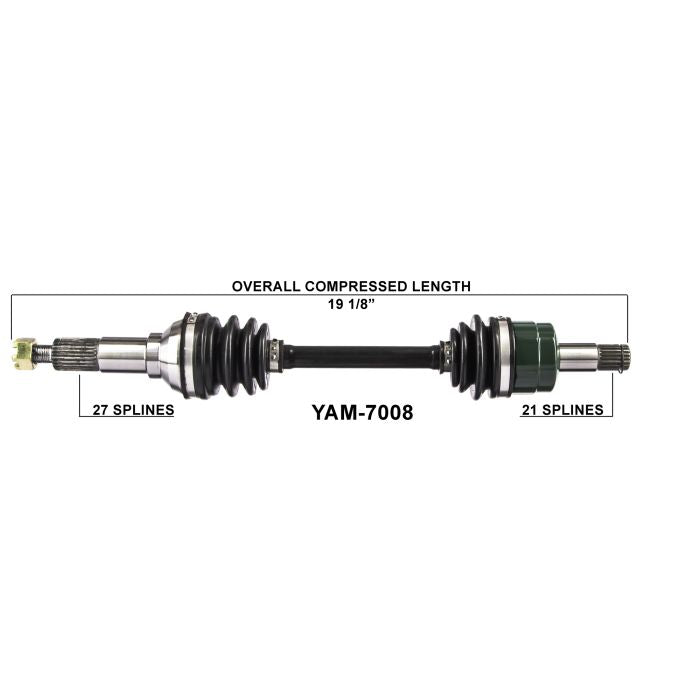 TYTANEUM OE REPLACEMENT CV AXLE YAMAHA FRONT RIGHT