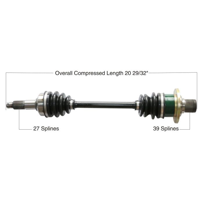 TYTANEUM OE REPLACEMENT CV AXLE YAMAHA REAR LEFT