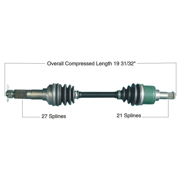 TYTANEUM OE REPLACEMENT CV AXLE YAMAHA FRONT LEFT / RIGHT
