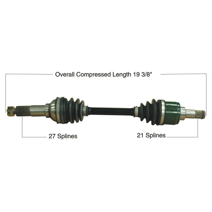 TYTANEUM OE REPLACEMENT CV AXLE YAMAHA FRONT LEFT / RIGHT