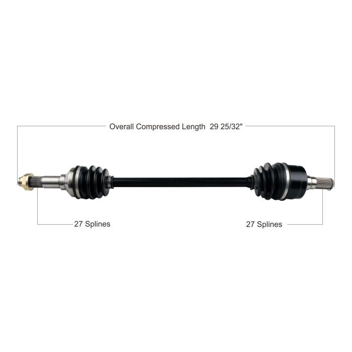 TYTANEUM OE REPLACEMENT CV AXLE YAMAHA REAR LEFT / RIGHT