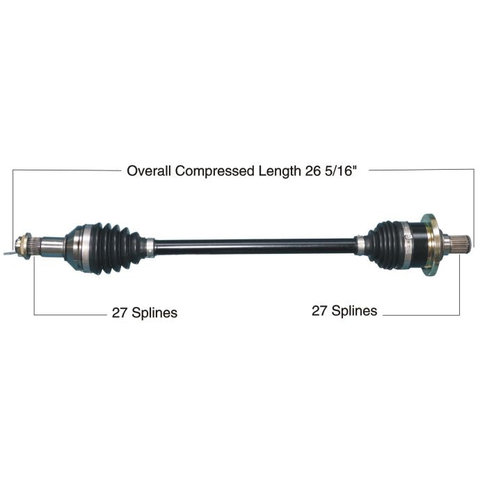 TYTANEUM HEAVY DUTY CV AXLE ARCTIC CAT REAR LEFT / RIGHT