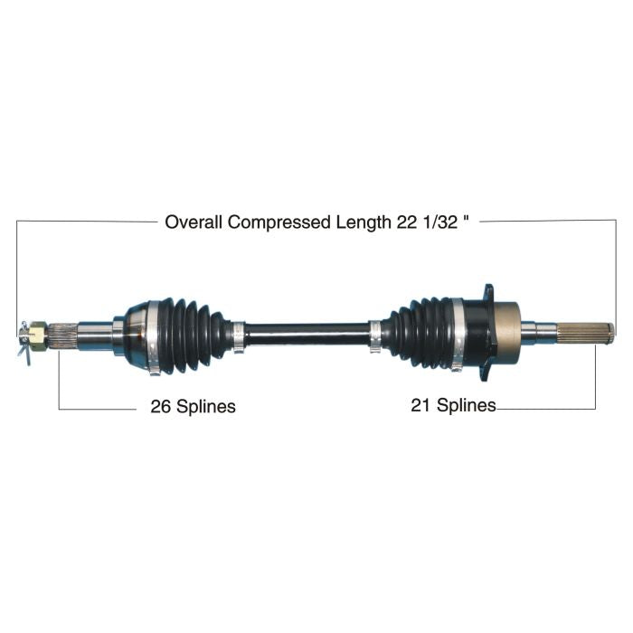 TYTANEUM HEAVY DUTY CV AXLE CAN-AM FRONT RIGHT