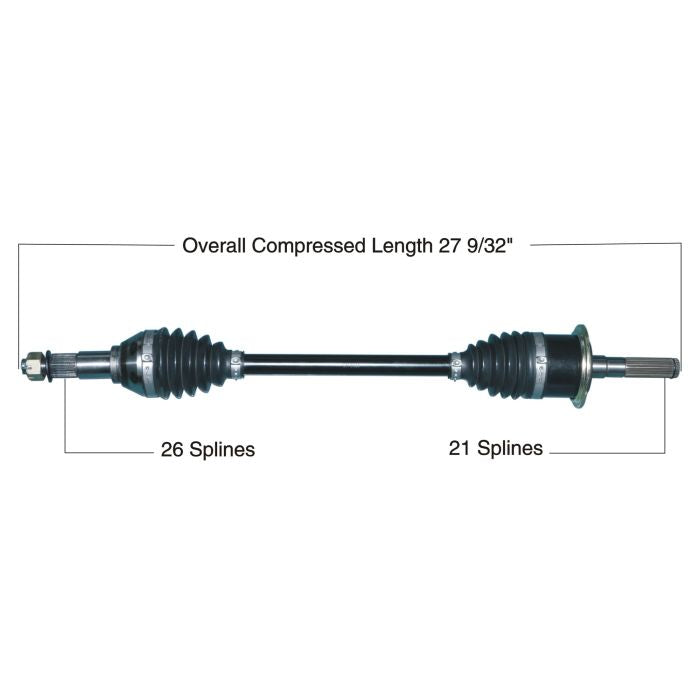 TYTANEUM HEAVY DUTY CV AXLE CAN-AM FRONT RIGHT