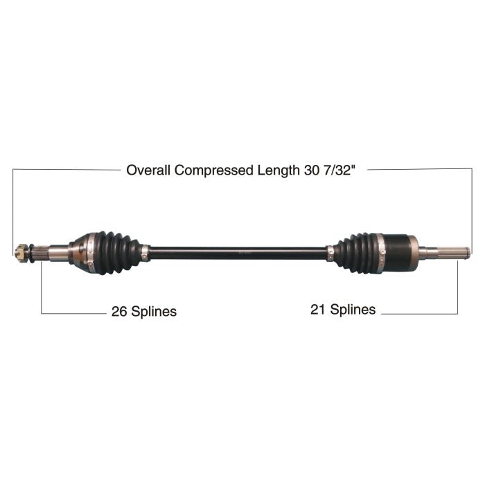 TYTANEUM HEAVY DUTY CV AXLE CAN-AM FRONT RIGHT