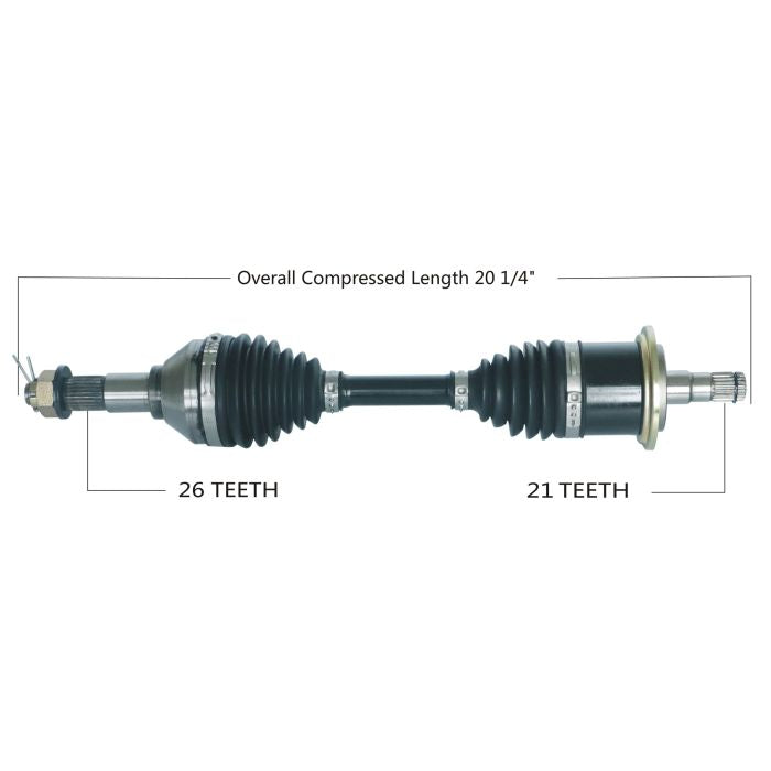 TYTANEUM HEAVY DUTY CV AXLE CAN-AM FRONT LEFT