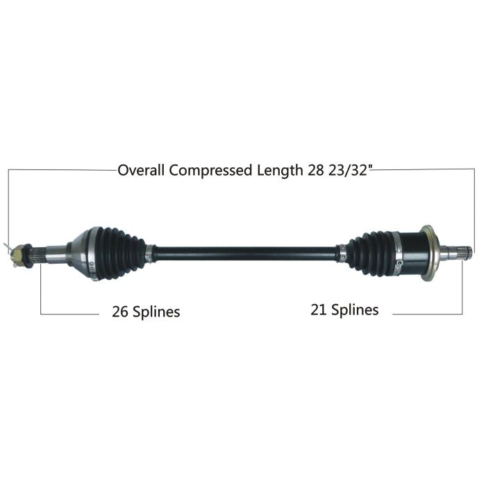 TYTANEUM HEAVY DUTY CV AXLE CAN-AM FRONT LEFT
