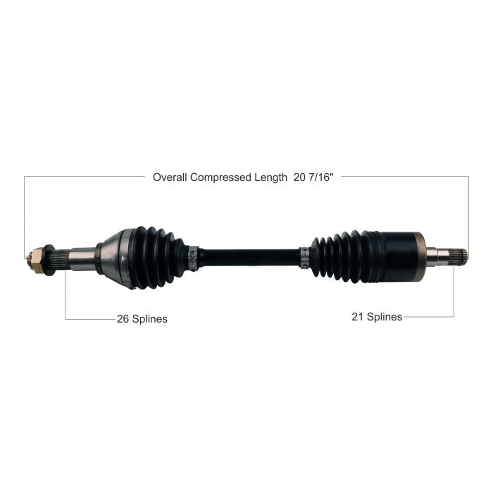 TYTANEUM HEAVY DUTY CV AXLE CAN-AM FRONT LEFT