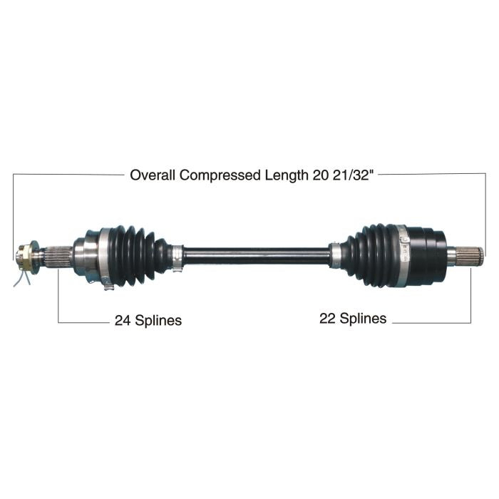 TYTANEUM HEAVY DUTY CV AXLE HONDA REAR LEFT / RIGHT