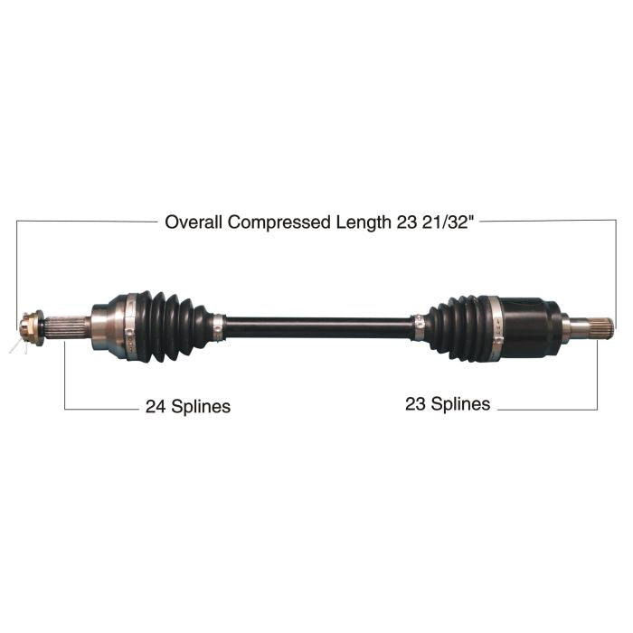 TYTANEUM HEAVY DUTY CV AXLE HONDA FRONT RIGHT