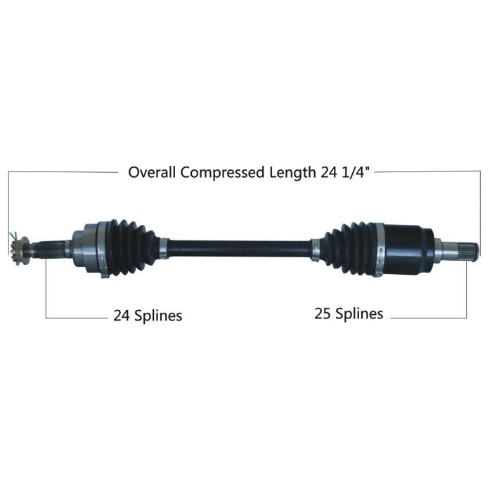 TYTANEUM HEAVY DUTY CV AXLE HONDA REAR LEFT