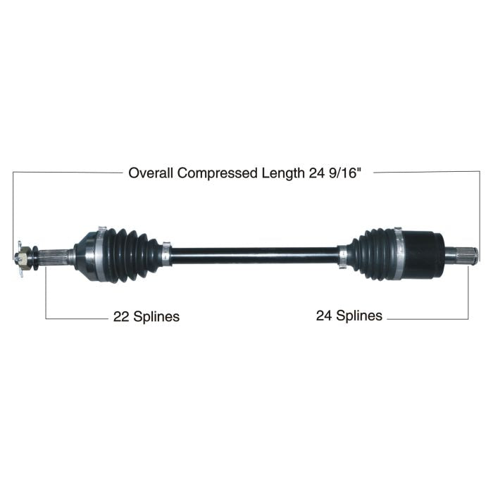 TYTANEUM HEAVY DUTY CV AXLE KAWASAKI FRONT LEFT / RIGHT