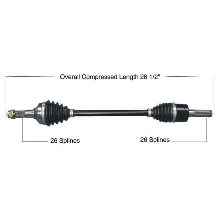 TYTANEUM HEAVY DUTY CV AXLE KAWASAKI FRONT LEFT