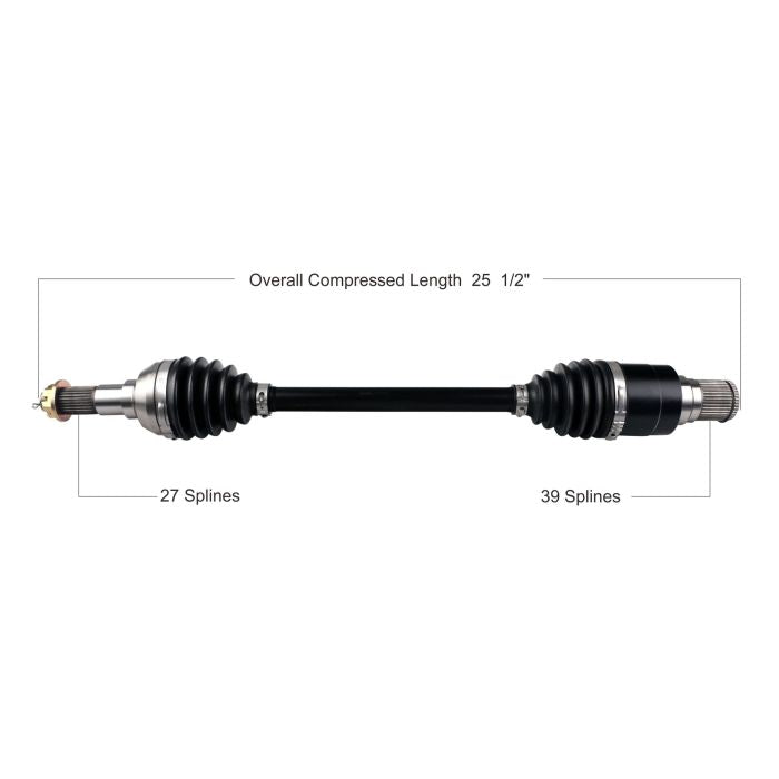 TYTANEUM HEAVY DUTY CV AXLE KYMCO REAR LEFT