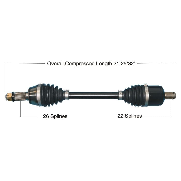 TYTANEUM HEAVY DUTY CV AXLE POLARIS FRONT LEFT / RIGHT