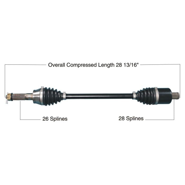TYTANEUM HEAVY DUTY CV AXLE POLARIS REAR LEFT / RIGHT